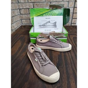 Cariuma‎ OCA Low Mystic Grey Canvas Sneakers Men Size 9 Unisex Women 10.5 New